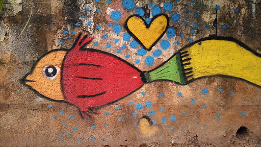 Grafite Amor De Peixe