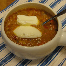 Spiced Pink Lentils