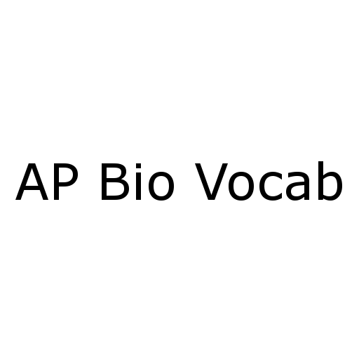 AP Biology Vocab LOGO-APP點子