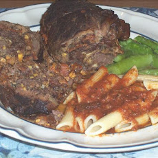 Braciola (Braciole) With Tomato and Wine Sauce