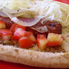 Beer Simmered Brats