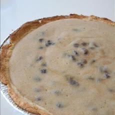 Mock Sour Cream Raisin Pie