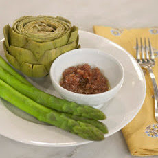 Asparagus with Vinaigrette Jam