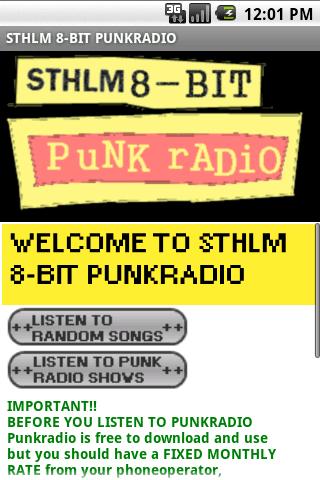 Sthlm 8-bit punkradio