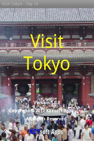 【免費旅遊App】Visit Tokyo - Top Ten-APP點子