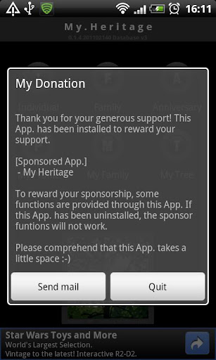 My Donation