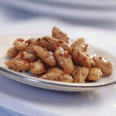 Coriander and Chili Almonds