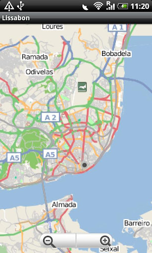 Lissabon Street Map