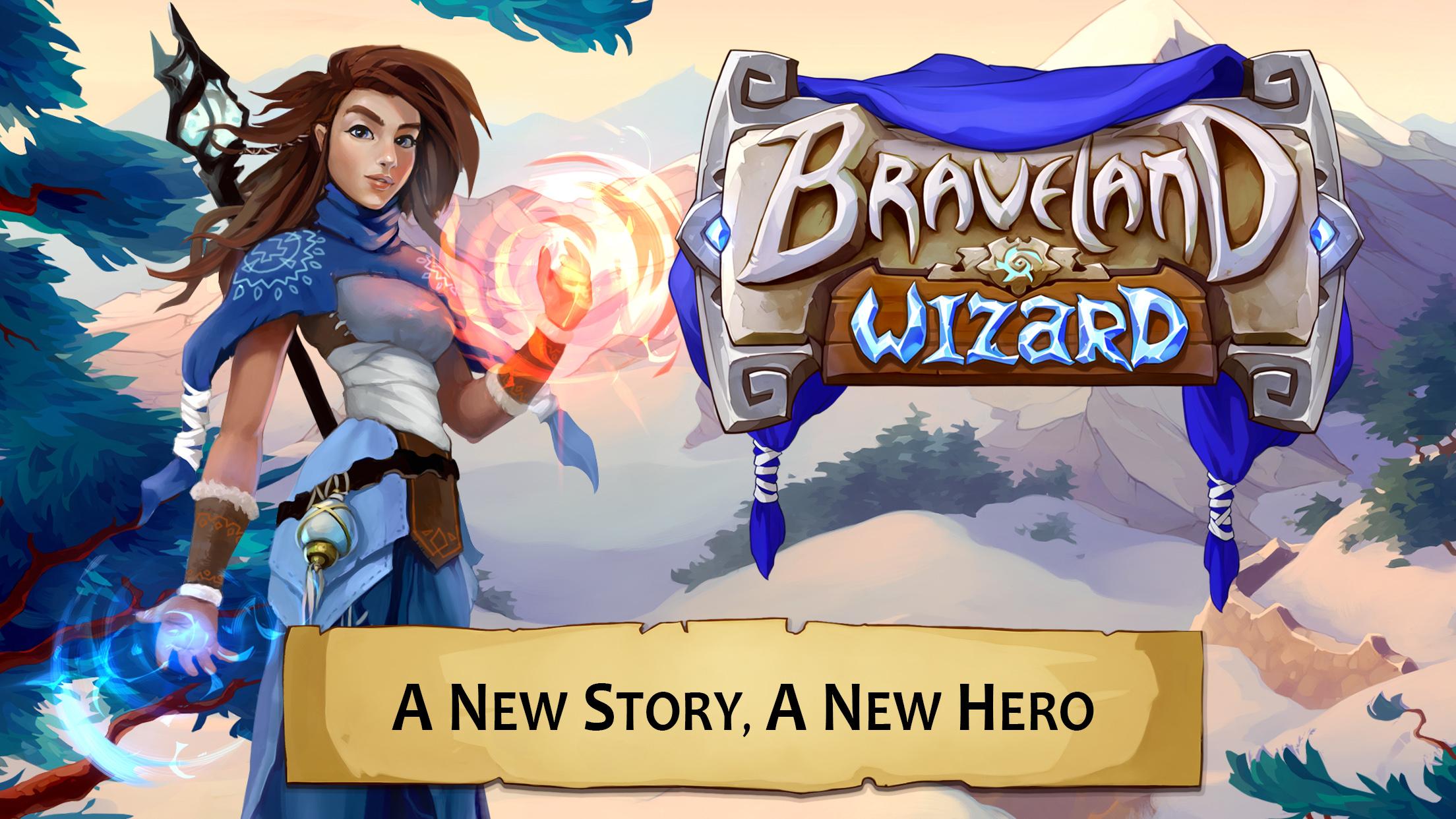 Android application Braveland Wizard screenshort