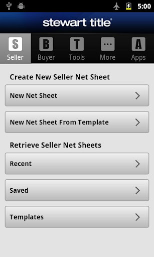 Stewart Title Net Sheet