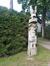 Wood Totem Statue