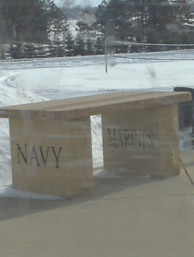 Navy Marine Bench Dedication