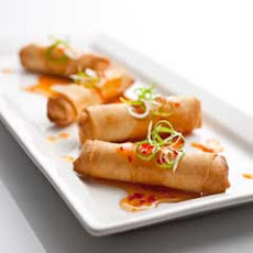 Spring Rolls With Asian Dipping Sauce