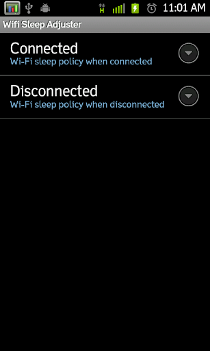 Wi-Fi Sleep Policy Manager
