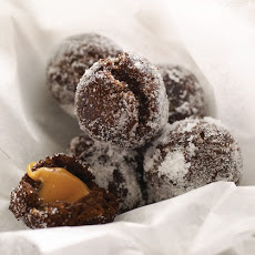 Chocolate-Caramel Doughnut Holes