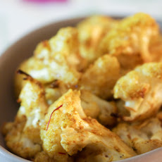 Saffron Roasted Cauliflower