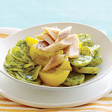 Smoked Trout and Veggie Salad