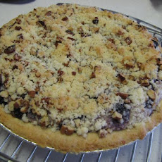 Blueberry Sour Cream Pie
