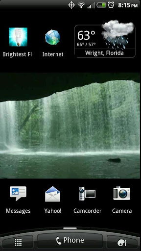 Tranquil Cave Waterfall LWP