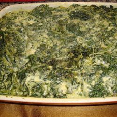 Cheesy Creamed Spinach