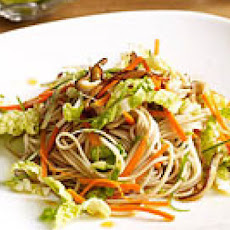 Soba Noodles with Sesame-Lime Dressing