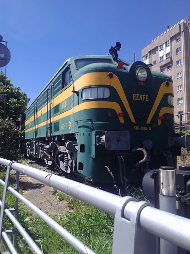 Antigua Máquina De Tren