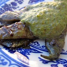Broccoli Basil Flax Cream Coulis