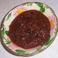 Julia's Rhubarb Chutney