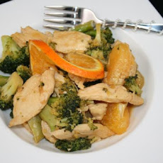 Orange Chicken With Broccoli (Weight Watchers)