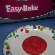 Easy Bake Oven Barbie's Pretty Pink Cake