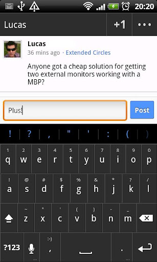 Plus - HD Keyboard Theme