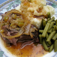 Homestyle Pot Roast for the Crock Pot!