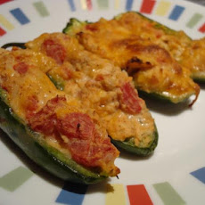 Paula Deen's Chicken Quesadilla Stuffed Jalapenos