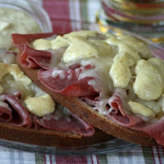 No-Kraut Open Faced Reuben