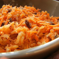 Not My Mom's Carrot/Raisin/Apple Salad