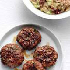 Fragrant Lamb Patties with Bulgur Salad
