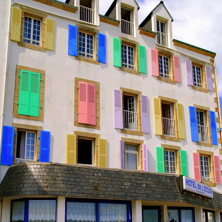Sea front hotel - Quiberon France by Editha Bonneau - Buildings & Architecture Other Exteriors