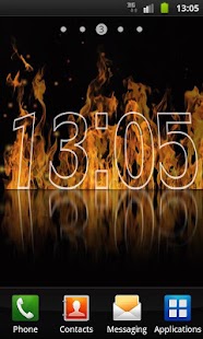 How to download Fire Clock Live Wallpaper lastet apk for laptop