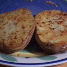 Quick and Easy Skillet Potato Halves