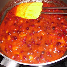 Stir Fried Apples & Cranberries