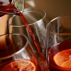 Sweet & Spicy Red Wine Sangria (aka sangria de noche buena)