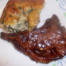 Crustless Crab-Spinach Quiche Casserole