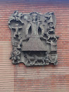 sculpture facade du lycee kleber