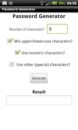 Password Generator