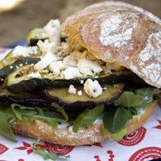 Slamtastic Eggplant Sandwich