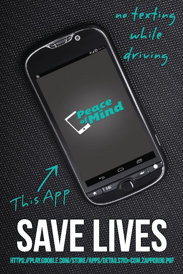 Android application No Texting While Driving screenshort