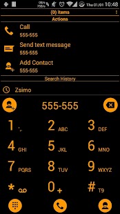 How to download Theme x RocketDial Flat BOrang 1.0 unlimited apk for pc