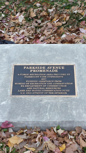 Parkside Avenue Promenade Plaque