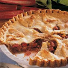 Orange Rhubarb Pie