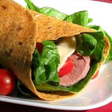 Beef and Swiss Wrap